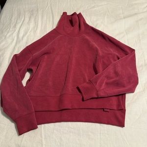 lululemon athletica Red Sweatshirt